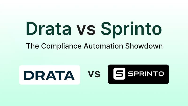 Drata vs Sprinto: The Compliance Automation Showdown